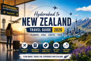 Hyderabad to New Zealand flights