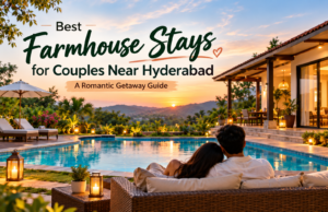 Best farmhouse stays for couples near Hyderabad
